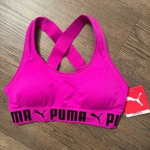 NWT Pink Puma Sports Bra